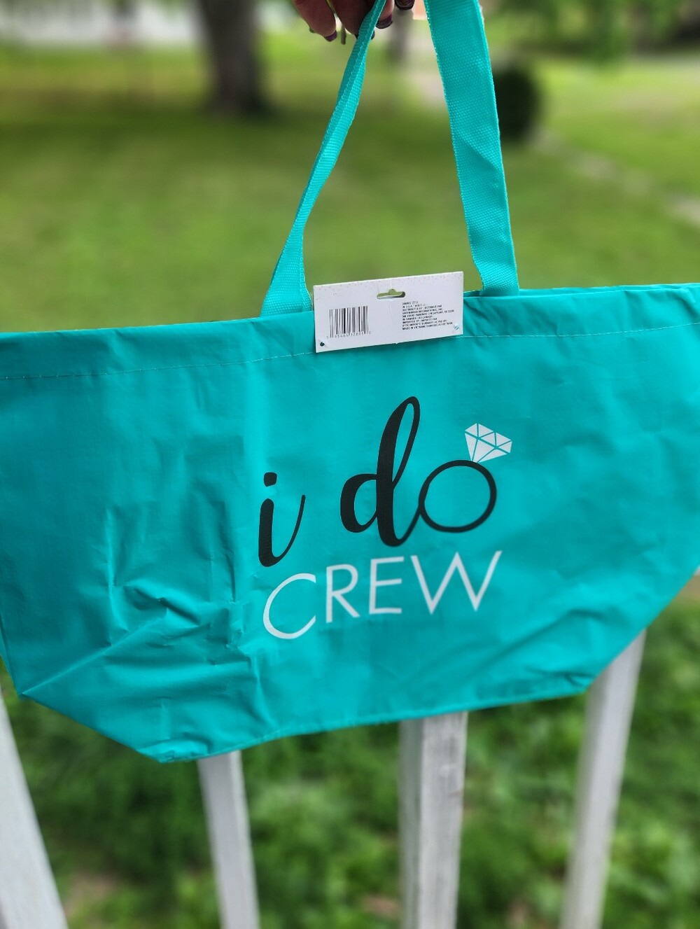 Tote Bag "I Do Crew" - Bridal Party Accessory NWT - Picture 2 of 5